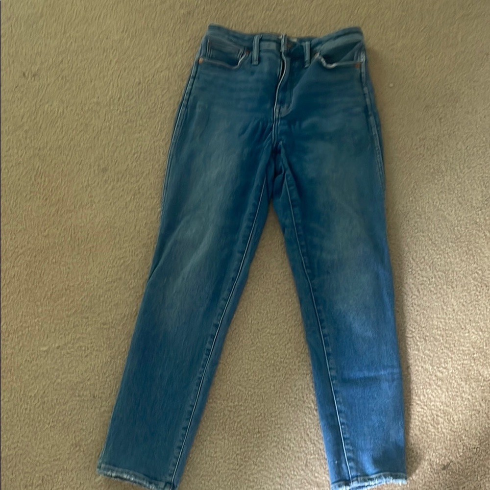 Madewell size 27T curvy jeans